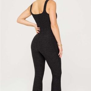 Fabletics HeatherFlex Kick Flare Jumpsuit